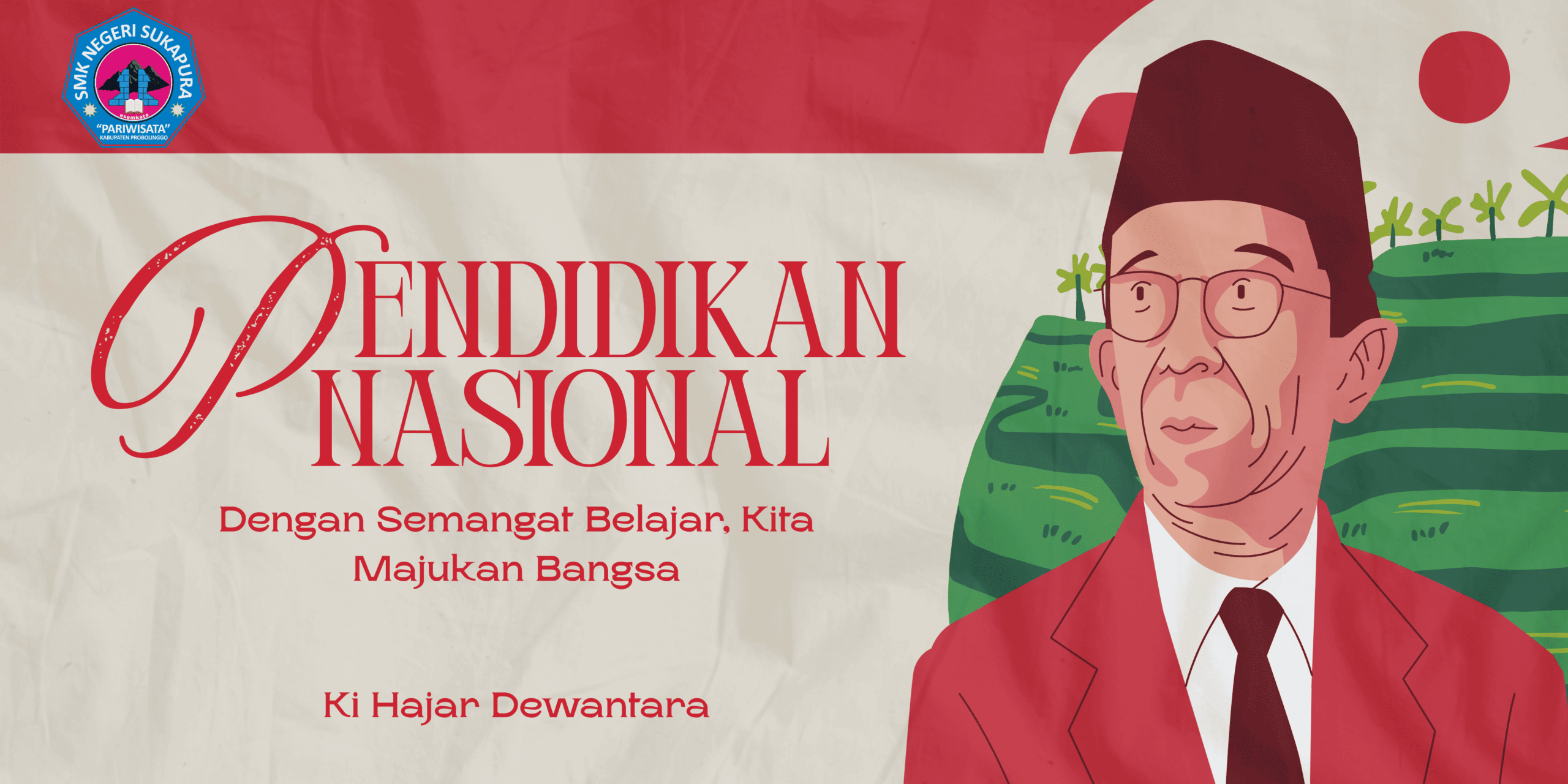 Merah dan Putih Ilustrasi Hari Pendidikan Nasional Spanduk Lanskap_20260518_092341_0000